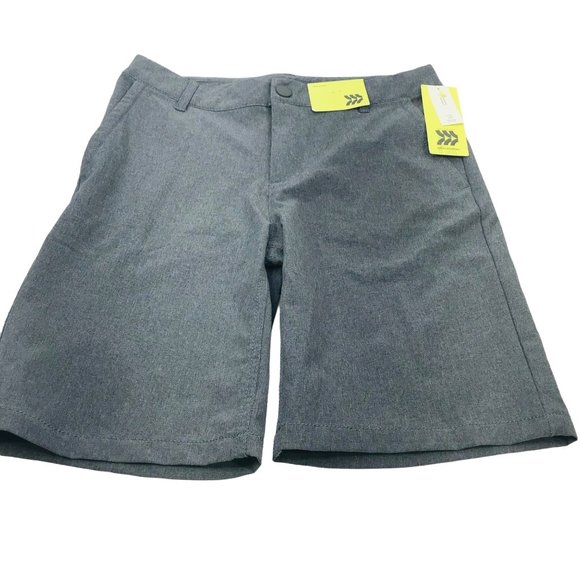 All In Motion Boys Size Large Adjustable Waist Moisture Wicking Golf Short New - Picture 1 of 14